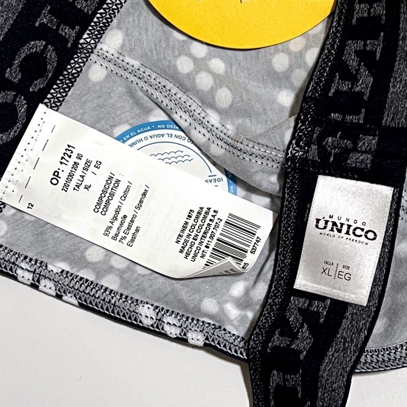 Unico Cristales Jockstrap Blue Size XL (36-38) NWT - Picture 4 of 6